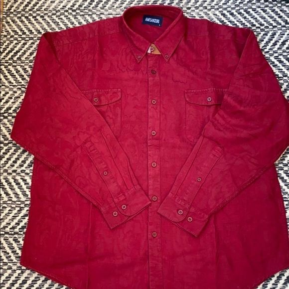 Ami Sanzuri Red Shirt - Picture 3 of 6